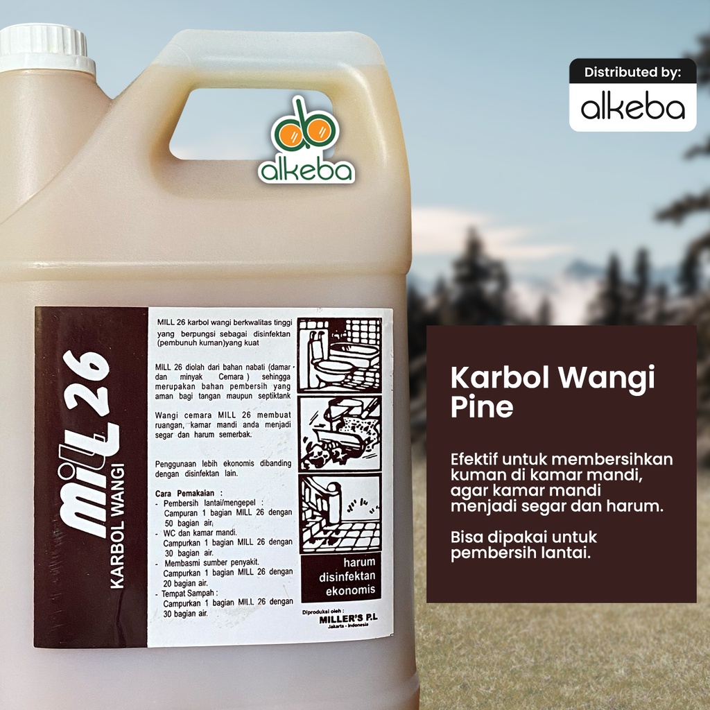 MILL 26 KARBOL WANGI PINE 4 LITER