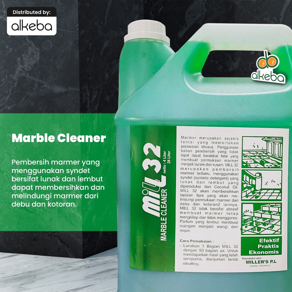 MILL 32 MARBLE CLEANER 4 LITER
