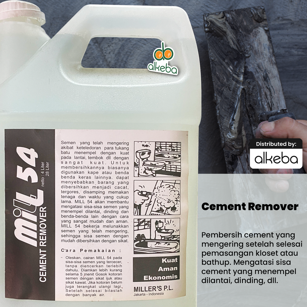 MILL 54 CEMENT REMOVER 4 LITER