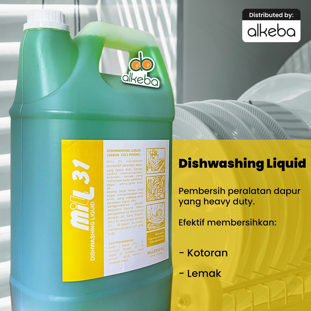 MILL 32 DISWASHING SABUN CUCI PIRING 4 LITER