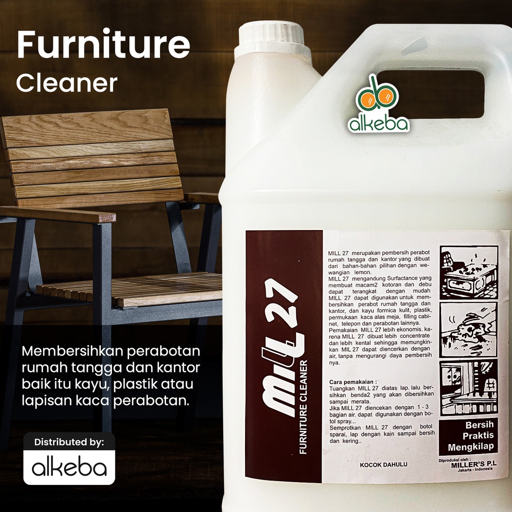 MILL 27 FURNITURE CLEANER 4 LITER