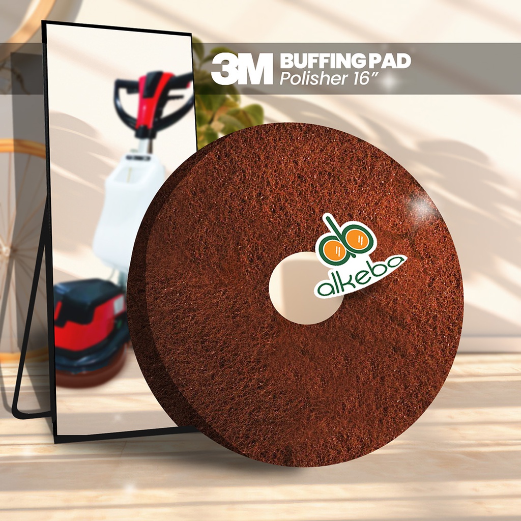 3M BUFFING PAD POLISHER 16" COKLAT
