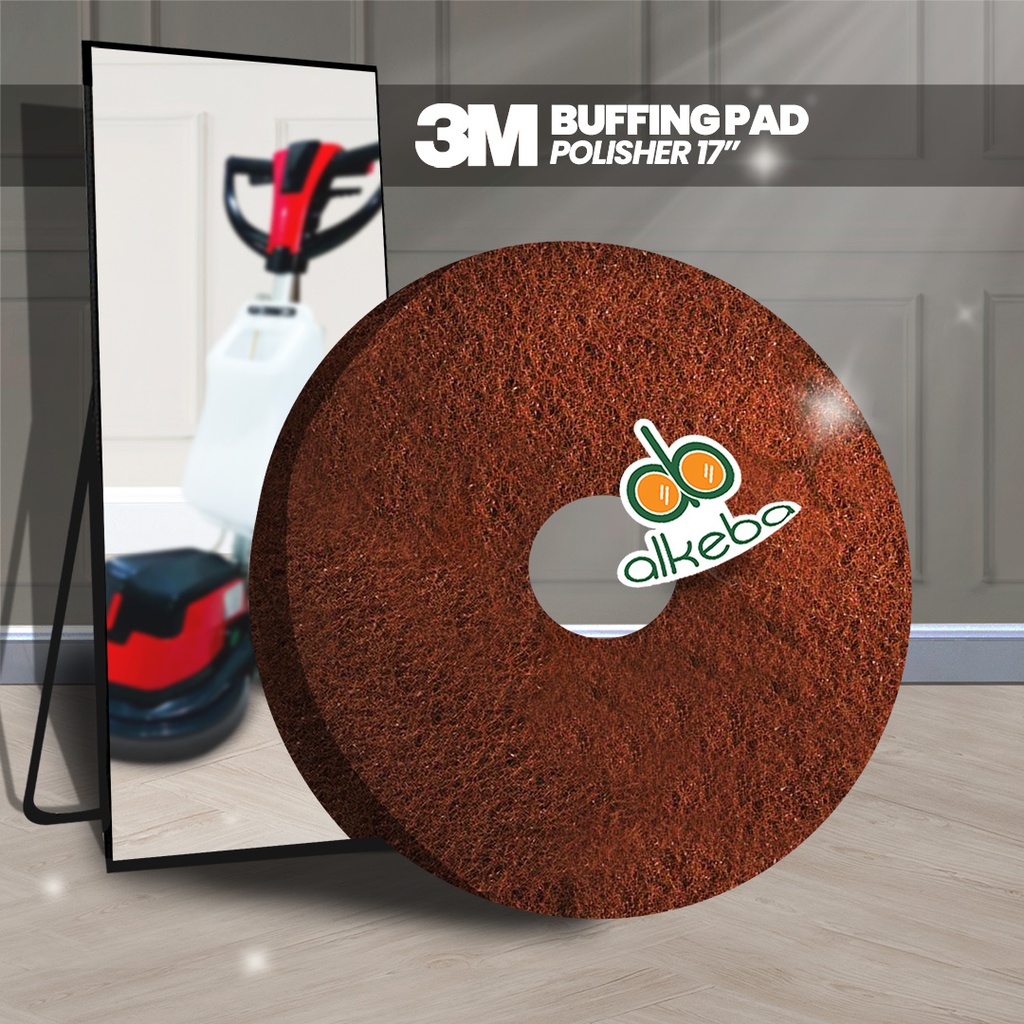 3M BUFFING PAD POLISHER 17" COKLAT