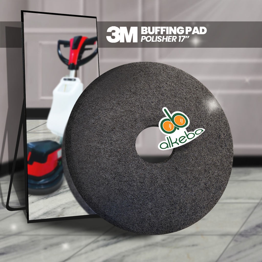 3M BUFFING PAD POLISHER 17" HITAM