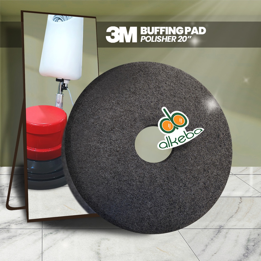 3M BUFFING PAD POLISHER 20" HITAM