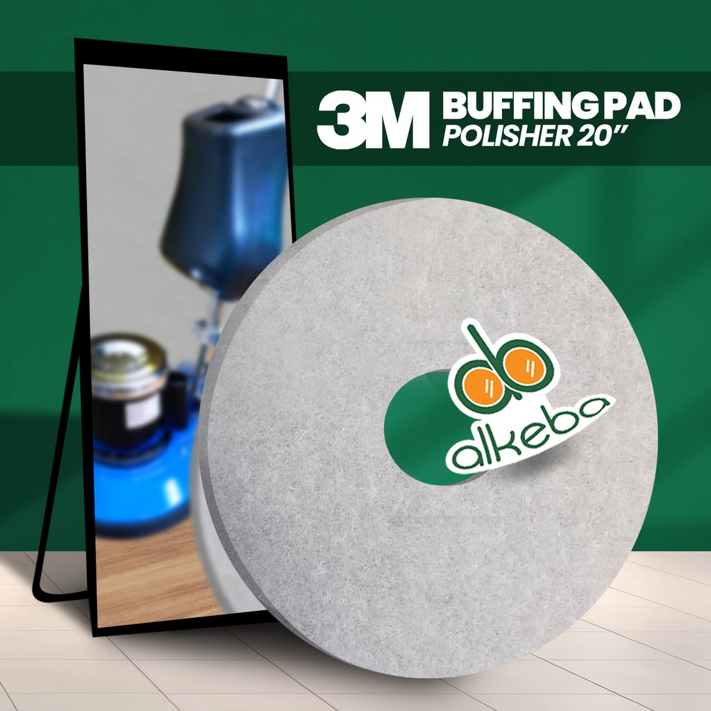 3M BUFFING PAD POLISHER 20" PUTIH