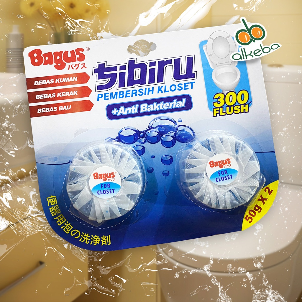 BAGUS SIBIRU 50GR x 2 (PEMBERSIH KLOSET)