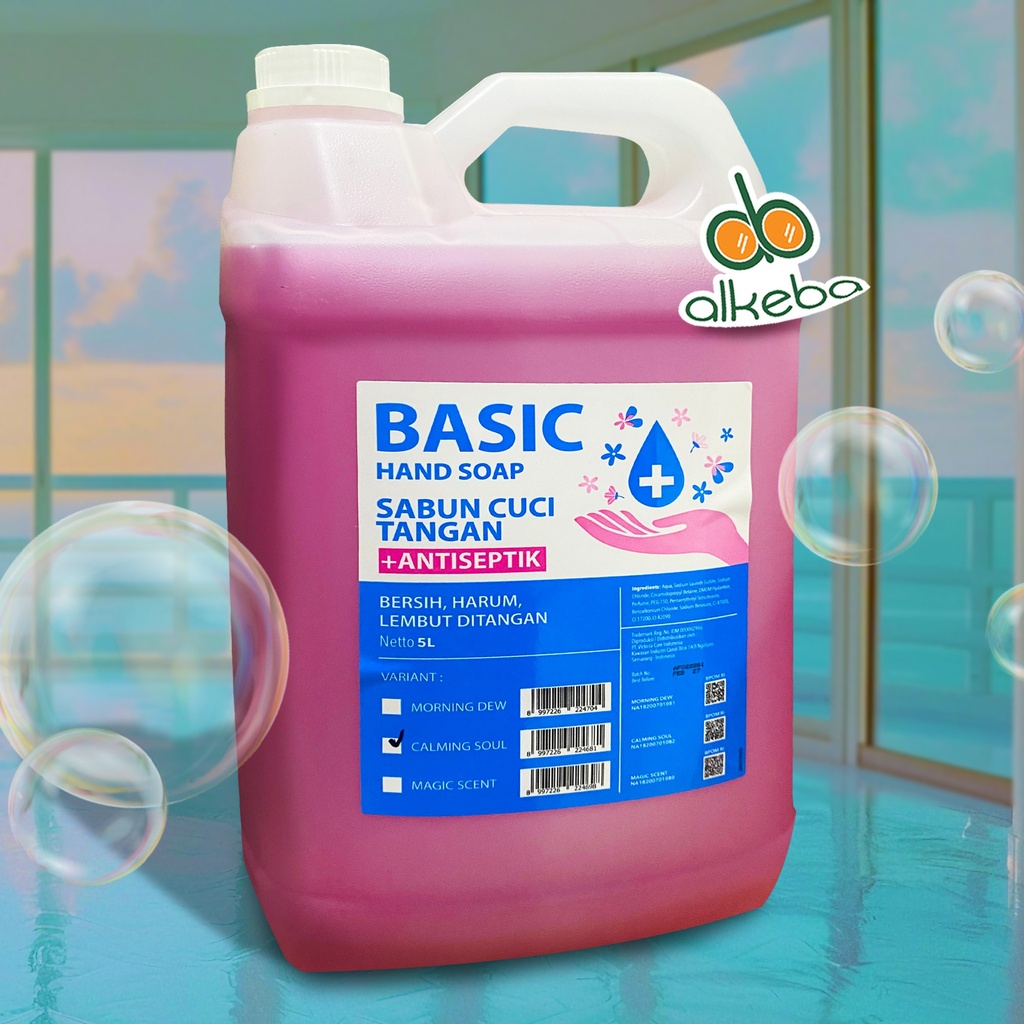 BASIC HAND SOAP CALMING SOUL 5 LITER