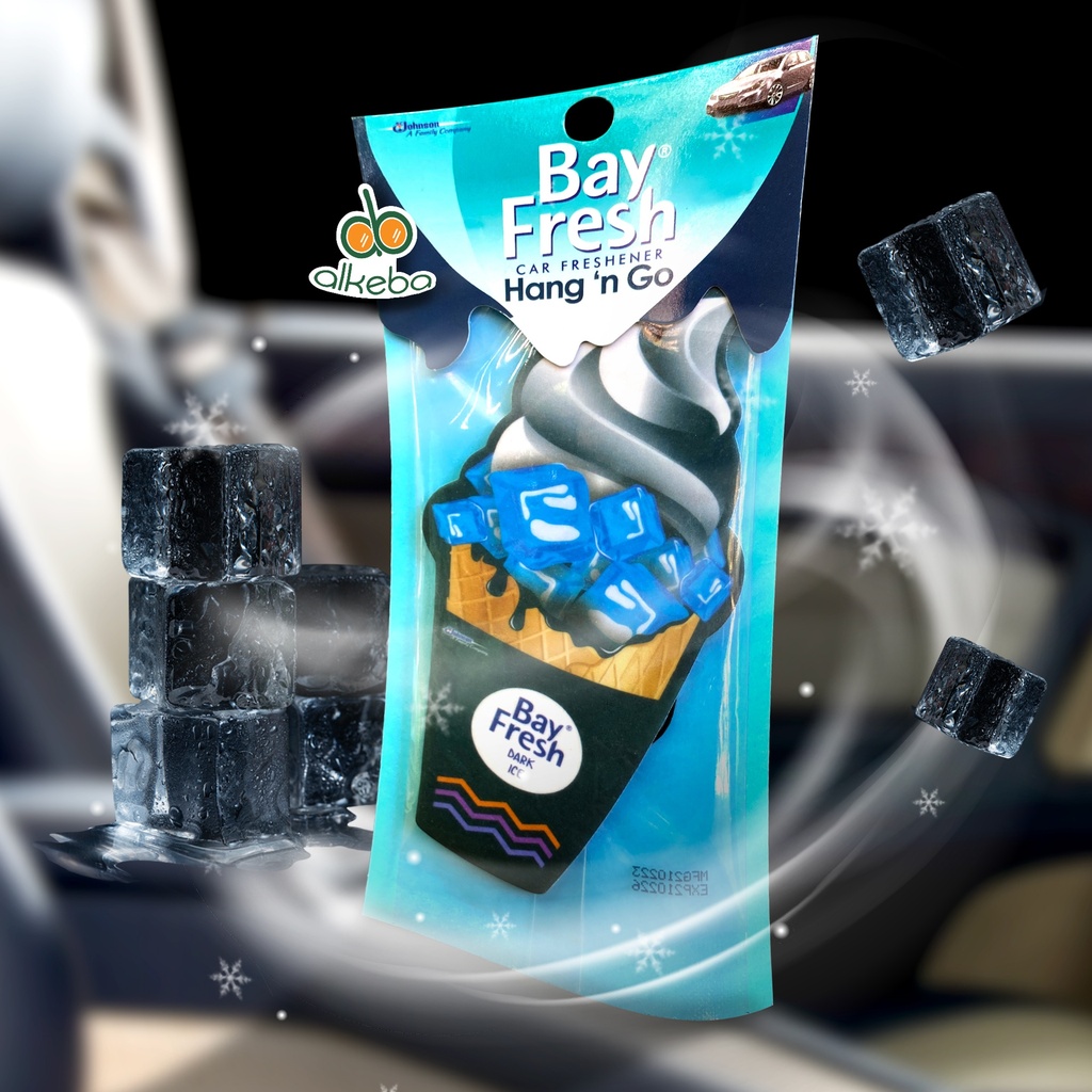 BAYFRESH CAR FRESHENER HANG'N GO DARK ICE
