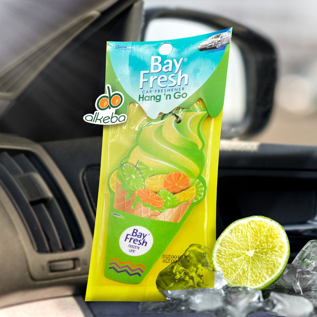 BAYFRESH CAR FRESHENER HANG'N GO FROZEN LIME