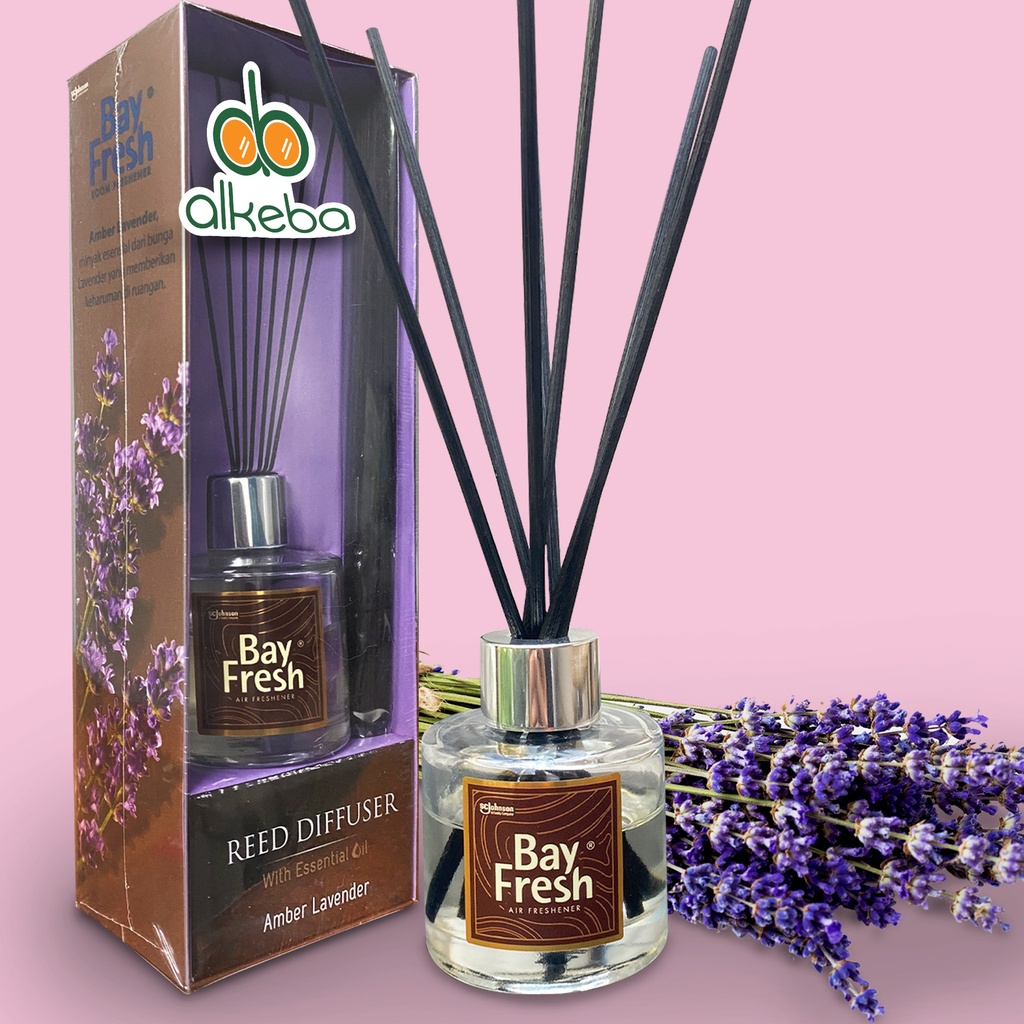 BAYFRESH REED DIFFUSER SET 30 ML AMBER LAVENDER