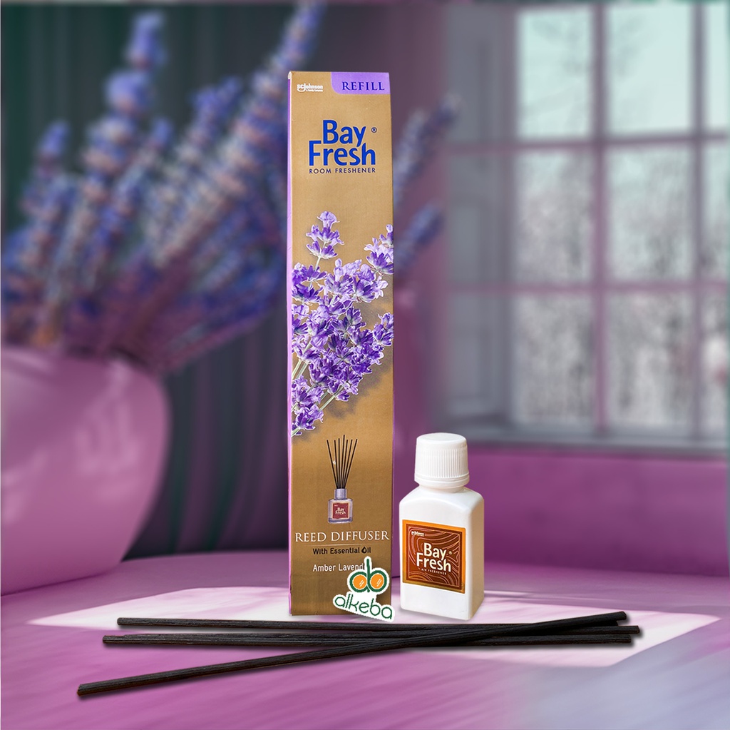 BAYFRESH REED DIFFUSER REFILL 30 ML AMBER LAVENDER