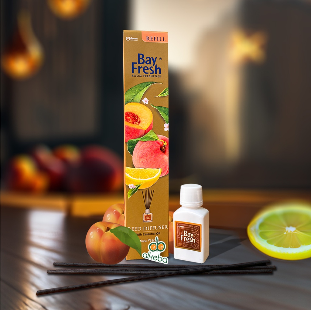 BAYFRESH REED DIFFUSER REFILL 30 ML YUZU PEACH