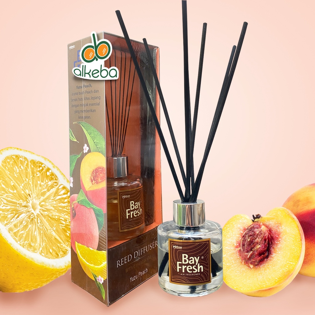 BAYFRESH REED DIFFUSER SET 30 ML YUZU PEACH 30ML