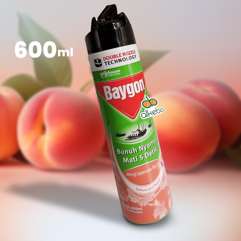BAYGON JAPANESE PEACH 600 ML