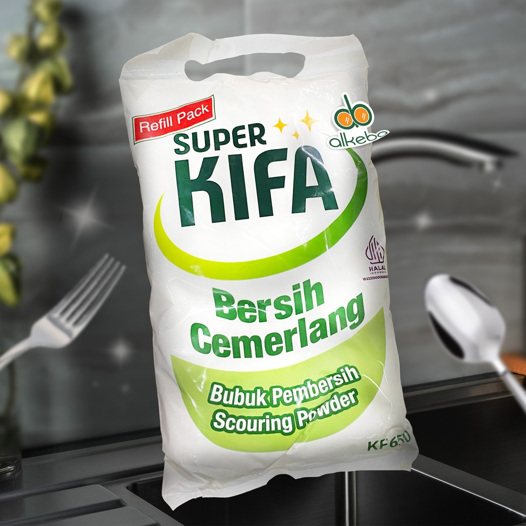 BUBUK PEMBERSIH SUPERKIFA REFILL 550GR