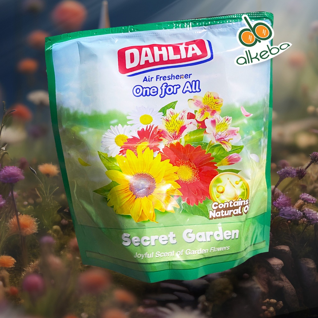 DAHLIA AIR FRESHNER GANTUNG SECRET GARDEN 75GR