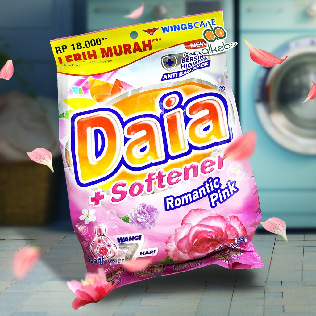 DETERGEN BUBUK DAIA 800 GR PINK