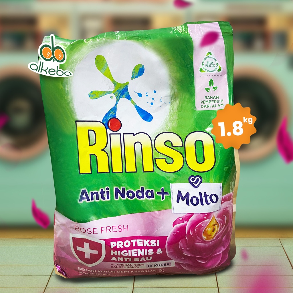 DETERGEN RINSO BUBUK 1.4 KG ROSE