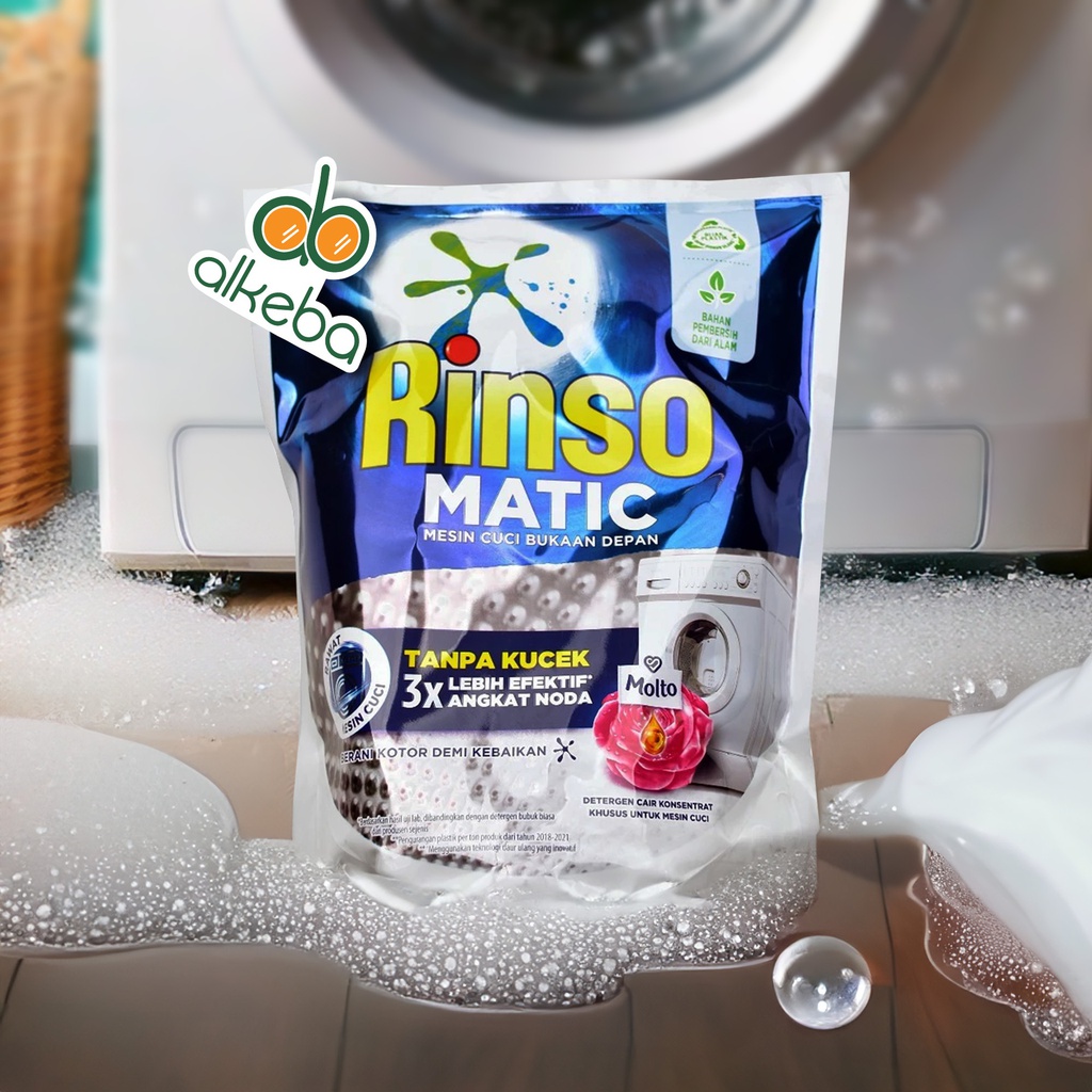 DETERGEN RINSO CAIR MATIC FRONT LOAD 1.45 LITER