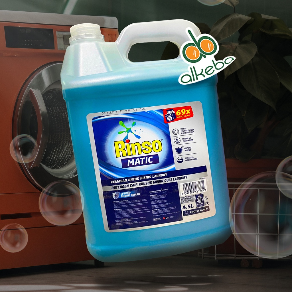 DETERGEN RINSO CAIR MATIC 4,5 LITER