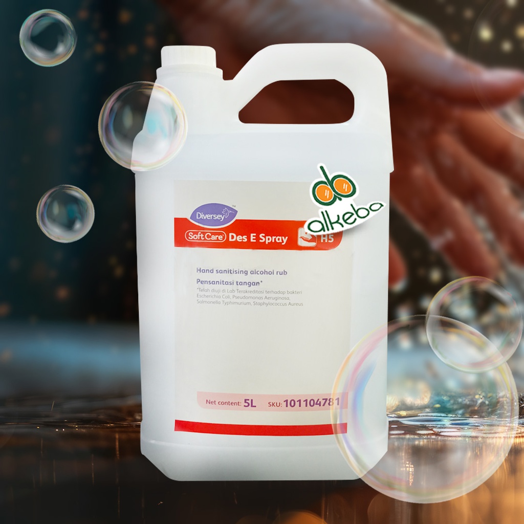 DIVERSEY SOFT CARE DES E SPRAY H5 5 LITER