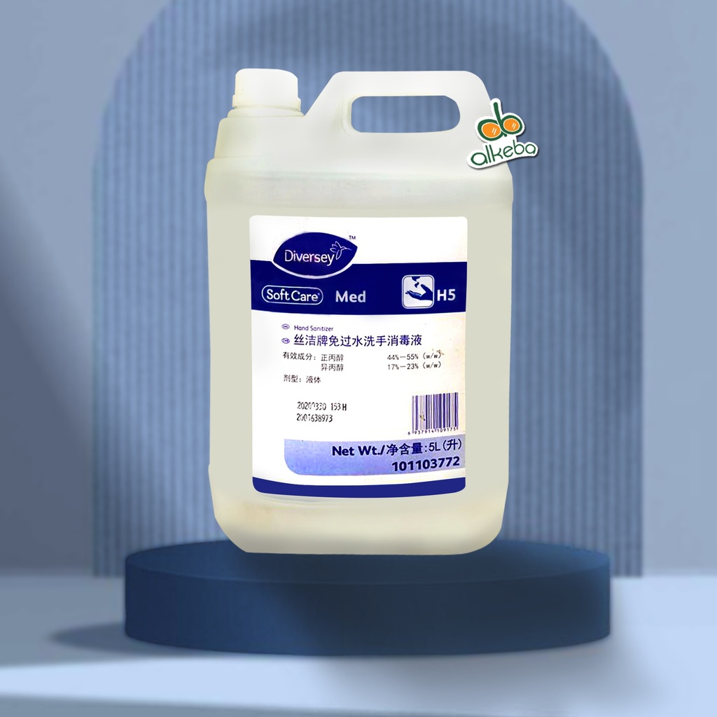 DIVERSEY SOFT CARE MED H5 SEMI GEL  5 LITER