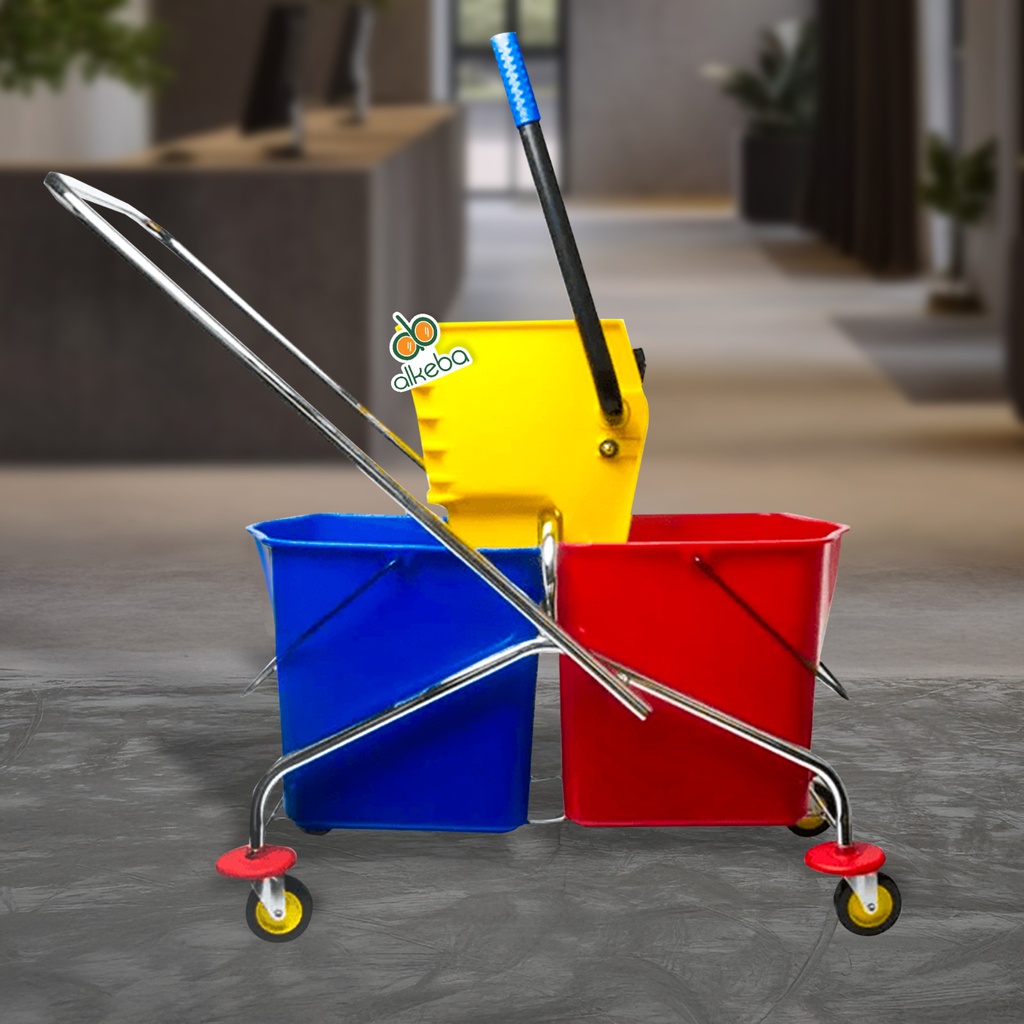DOUBLE BUCKET STAINLESS 60 LITER B-043