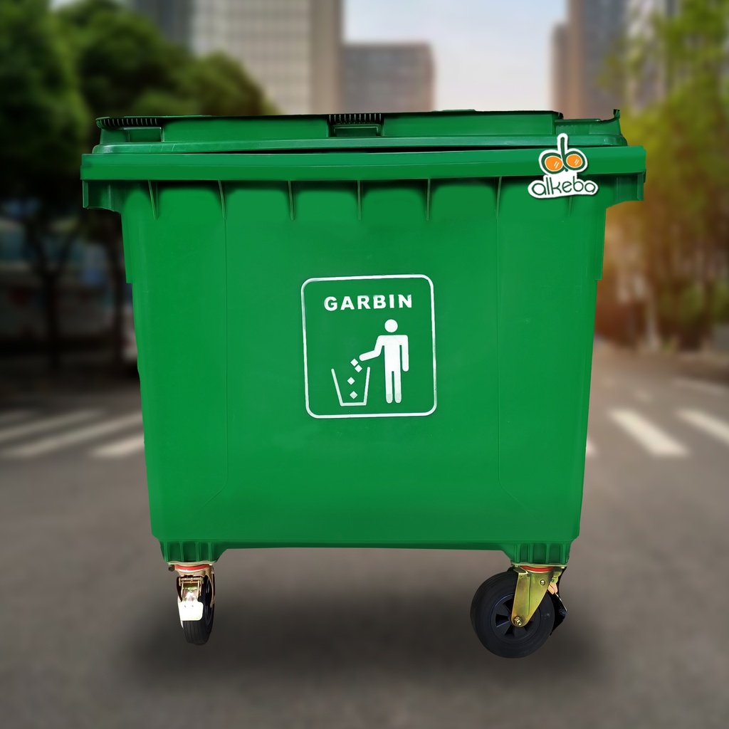 DUST BIN 660 LITER HIJAU