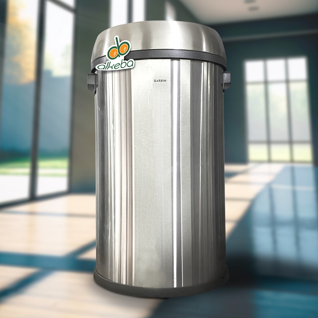 DUST BIN BULAT 65 LITER STAINLESS