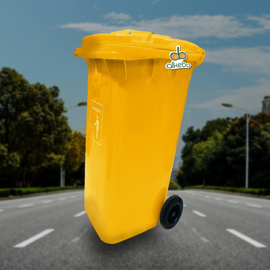 DUST BIN KUNING 120 LITER GARBIN