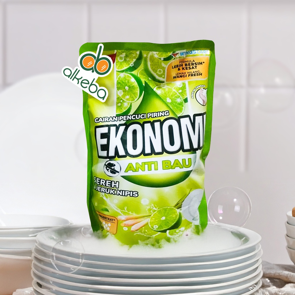 EKONOMI SABUN CUCI PIRING SEREH & JERUK 650ML
