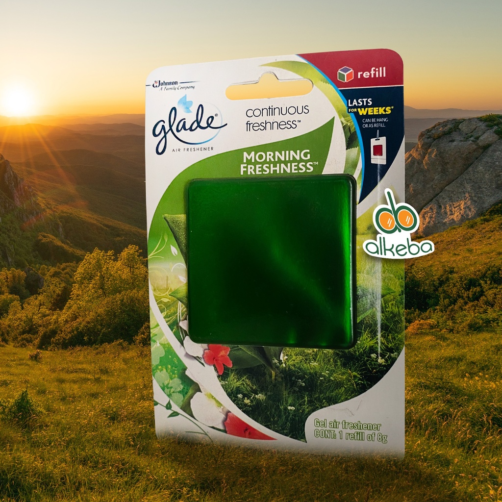GLADE AIR FREHENER SENSATION MORNING FRESHNESS 8GR