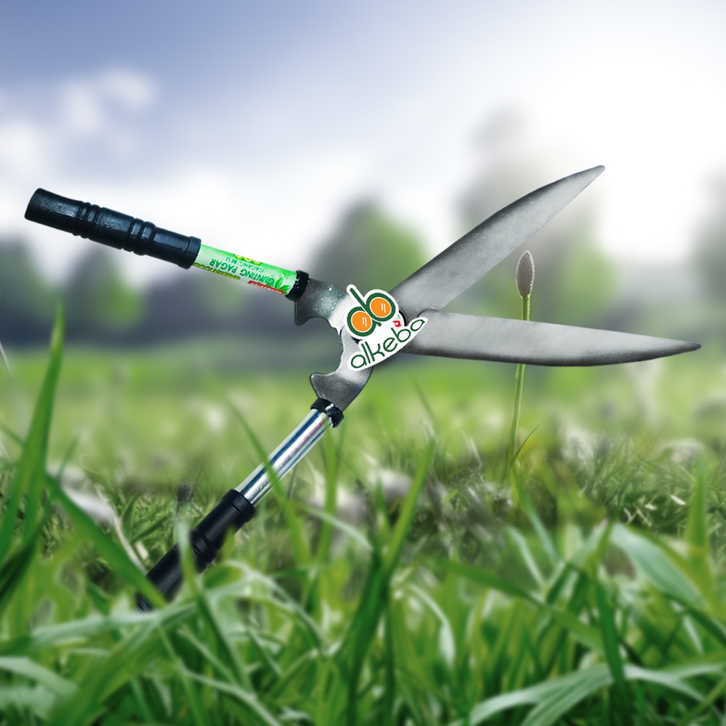 GUNTING RUMPUT GAGANG BESI KENMASTER