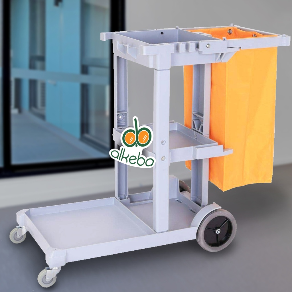 JANITOR CART WITH COVER D-011-1
