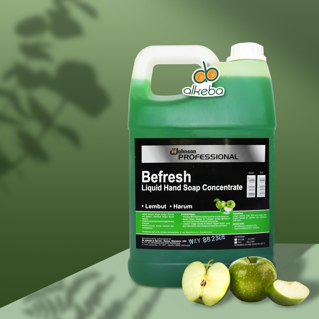 JOHNSON BEFRESH APPLE 4 LITER