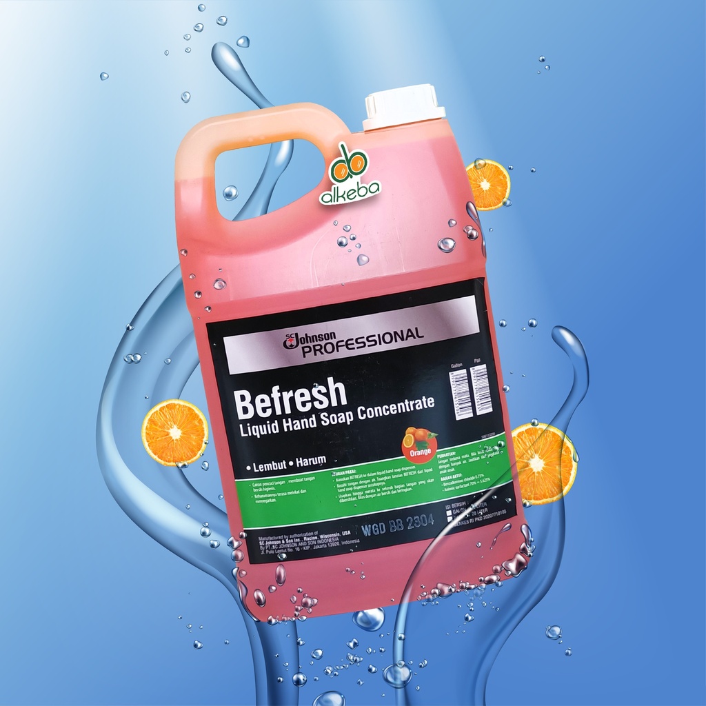 JOHNSON BEFRESH ORANGE 4 LITER