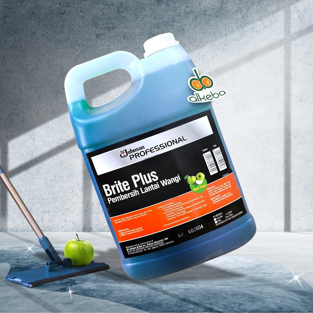 JOHNSON BRITE PLUS APPLE 4 LITER