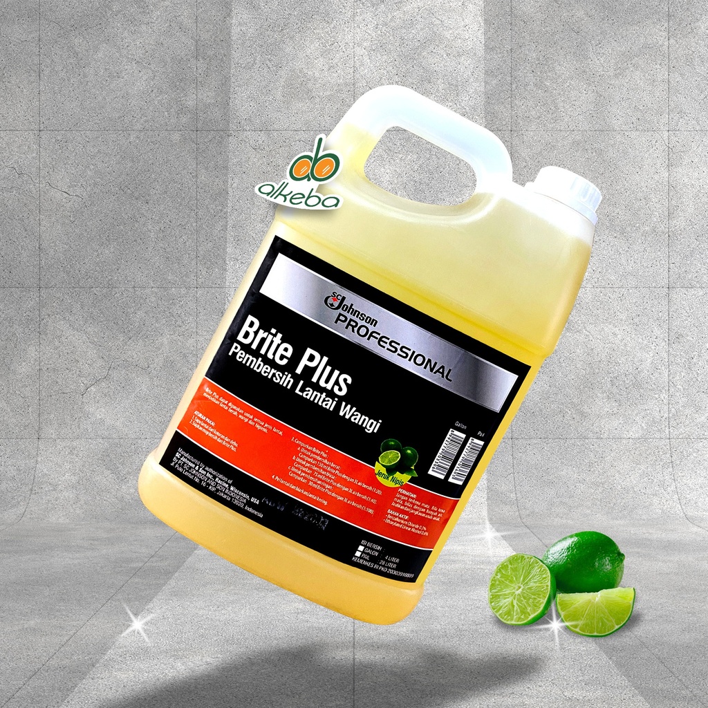 JOHNSON BRITE PLUS JERUK NIPIS 4 LITER