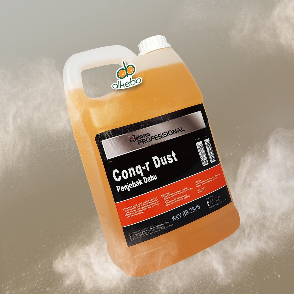JOHNSON CONQ R DUST MINYAK LOBBY 4 LITER
