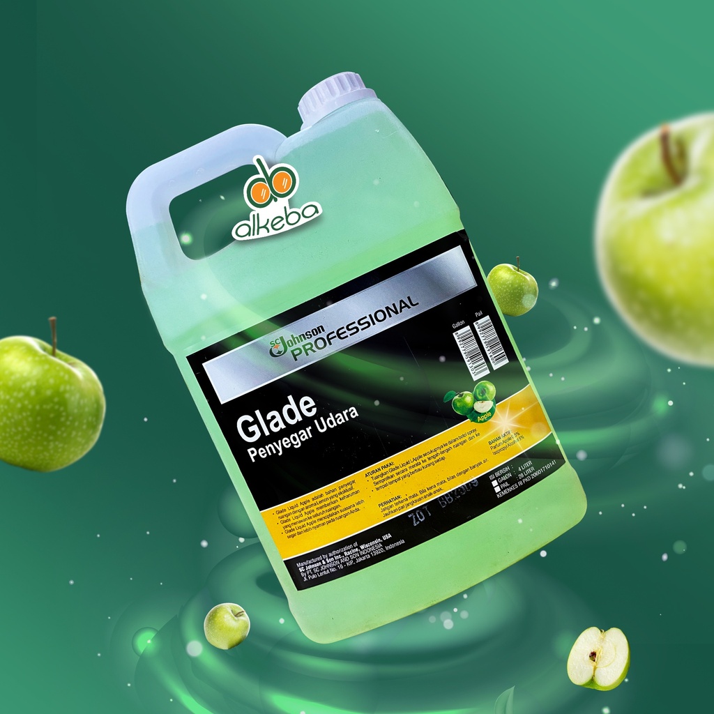 JOHNSON GLADE LIQUID APPLE 4 LITER