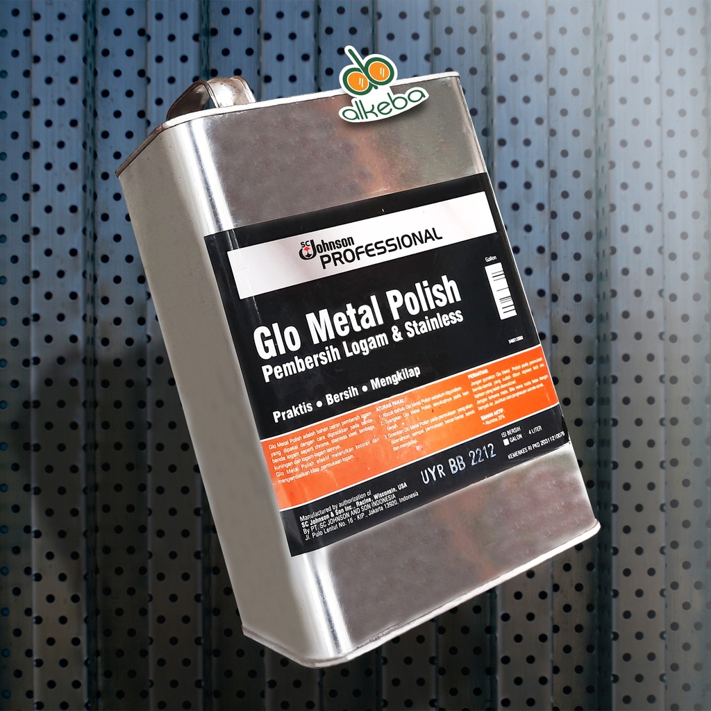 JOHNSON GLO METAL POLISH 4 LITER