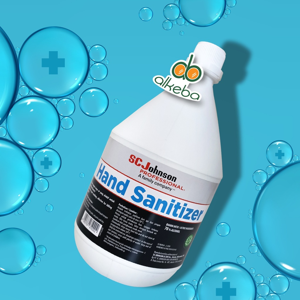 JOHNSON HAND SANITIZER GEL 2 LITER