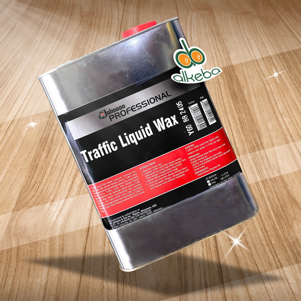 JOHNSON TRAFFIC LIQUID WAX 4 LITER