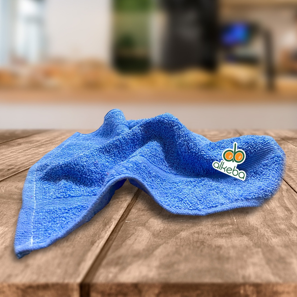KAIN LAP HANDUK BIRU 30X30 CM