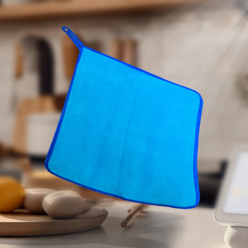 KAIN LAP MICROFIBER 35X35 CM DENGAN TALI GANTUNG