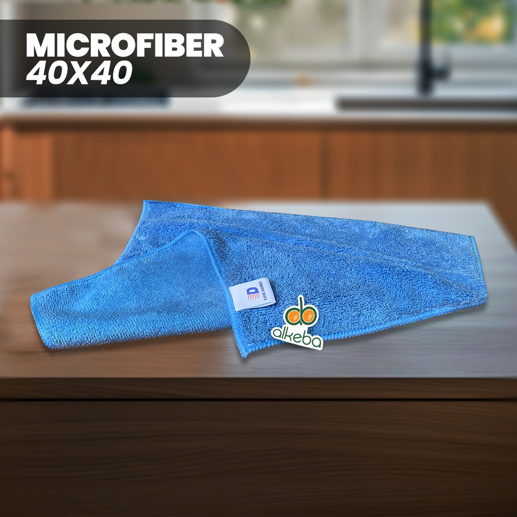 KAIN LAP MICROFIBER BIRU 35X35 CM DAVID PALMER