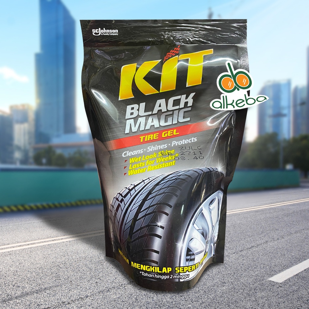 KIT BLACK MAGIC TIRE GEL 180 ML