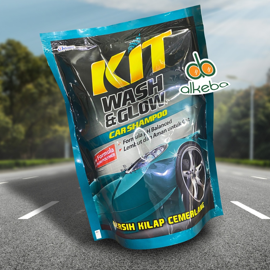 KIT SHAMPO MOBIL CAR WASH & GLOW 400ML