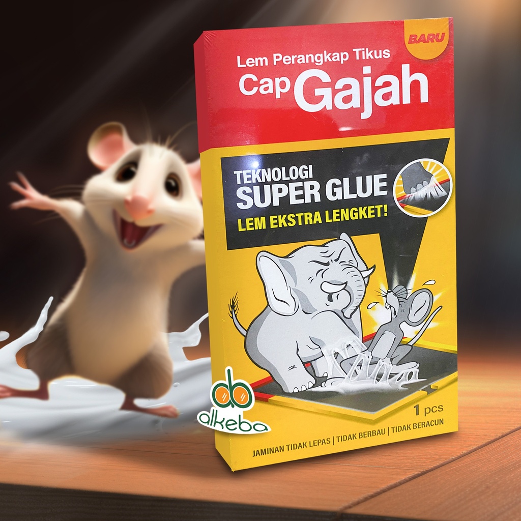 LEM TIKUS CAP GAJAH TRAP 70 GR